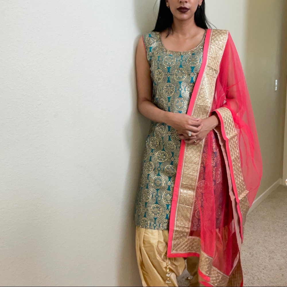3-Piece Indian Salwar Kameez (Indian Suit)